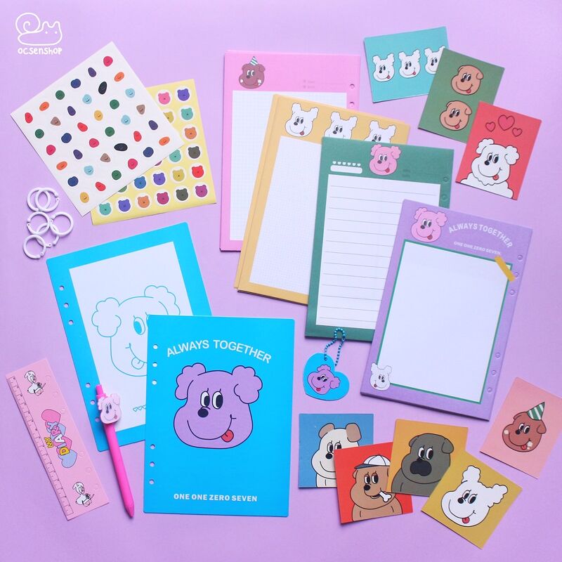 Set binder A5 kèm phụ kiện My diary