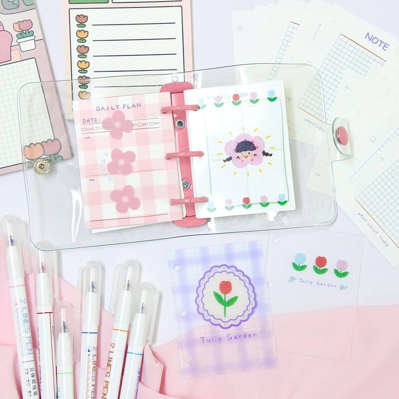 Set bìa mini binder (4 tấm)