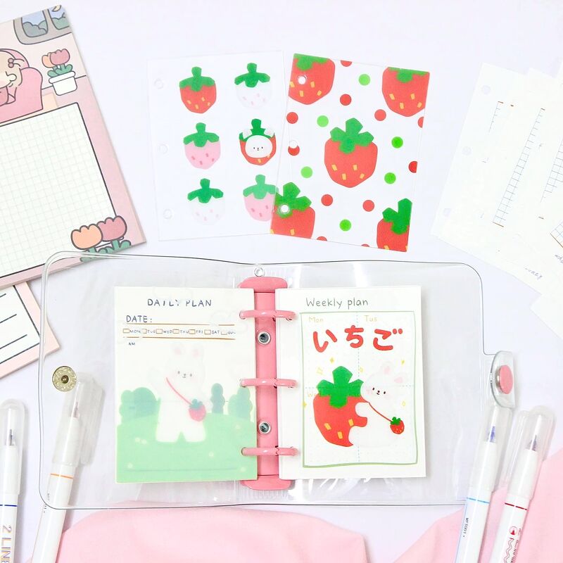 Set bìa mini binder (4 tấm)