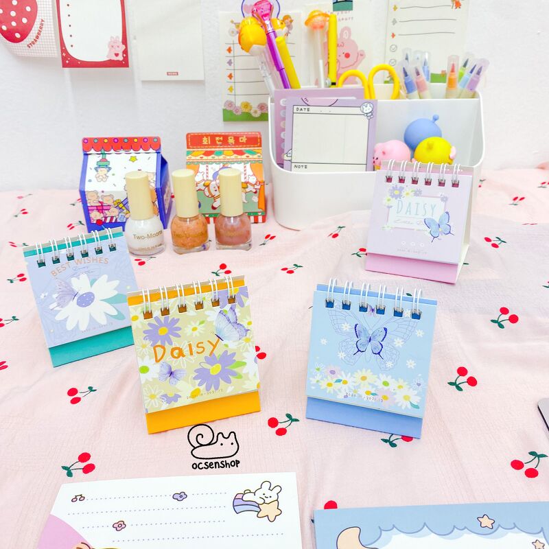 Lịch 2021 mini Daisy
