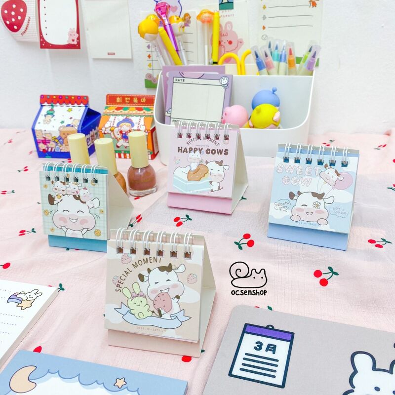 Lịch 2021 mini Bò sữa