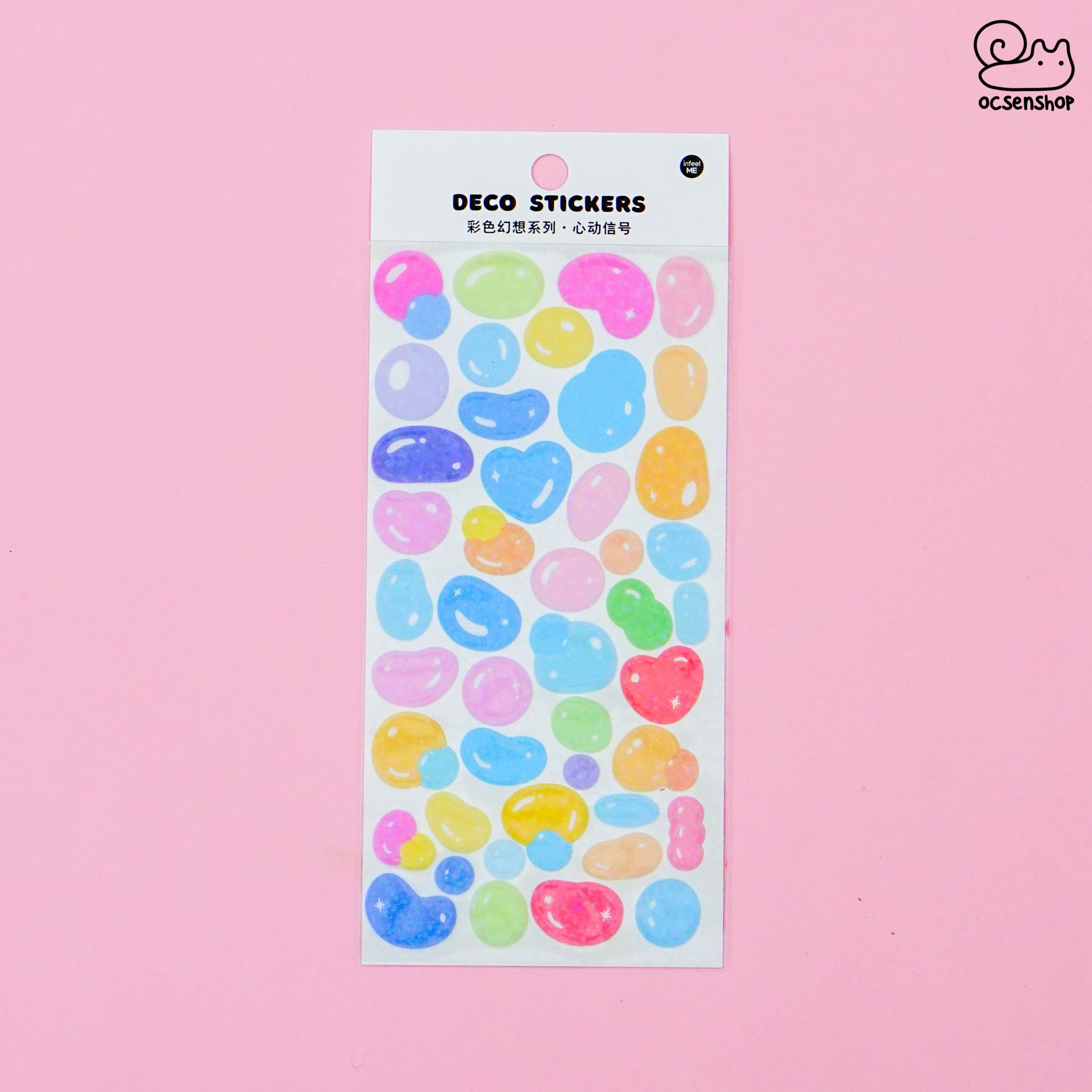 Deco stickers hologram (1 tấm)