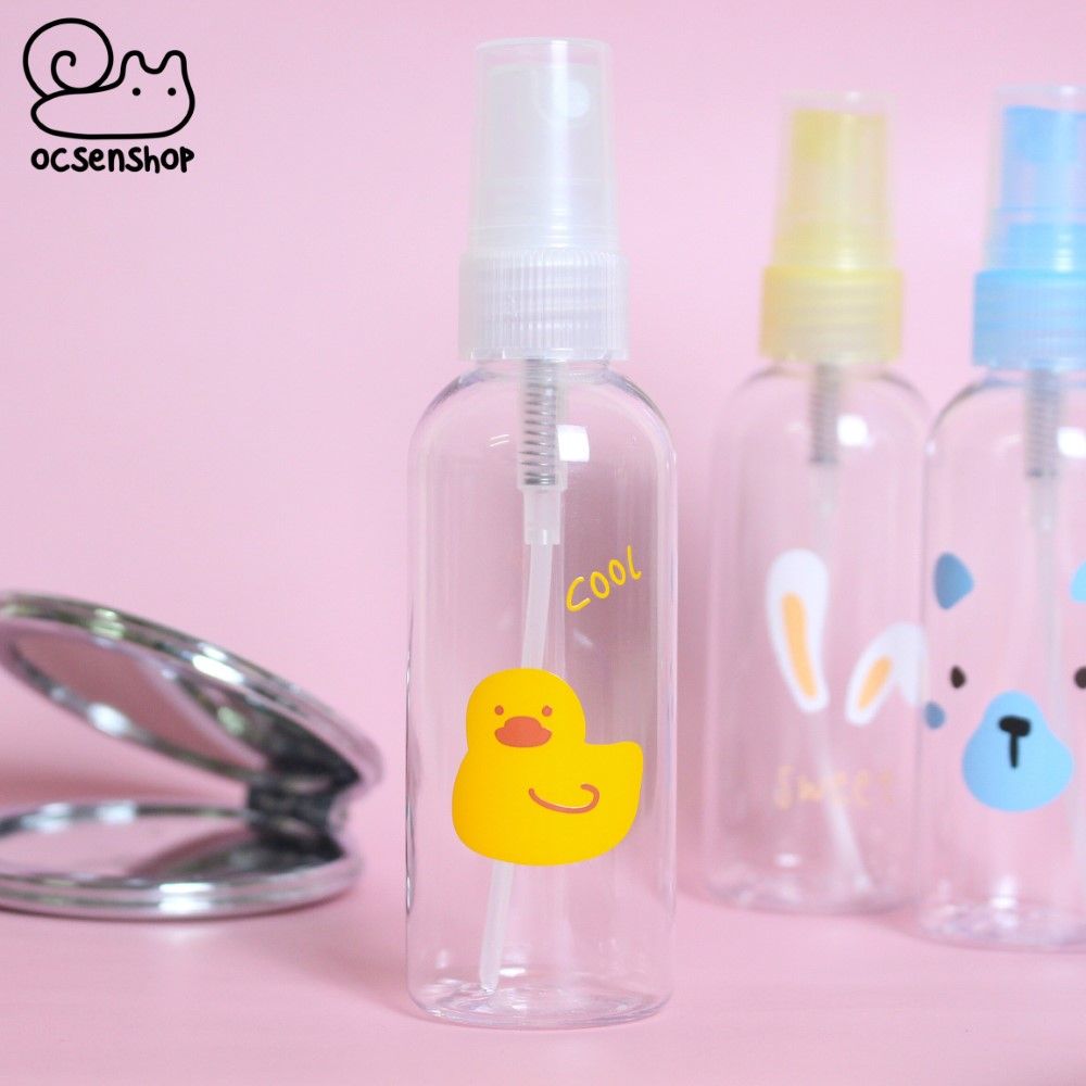 Lọ chiết nhựa mặt động vật (dạng xịt) - 30ml