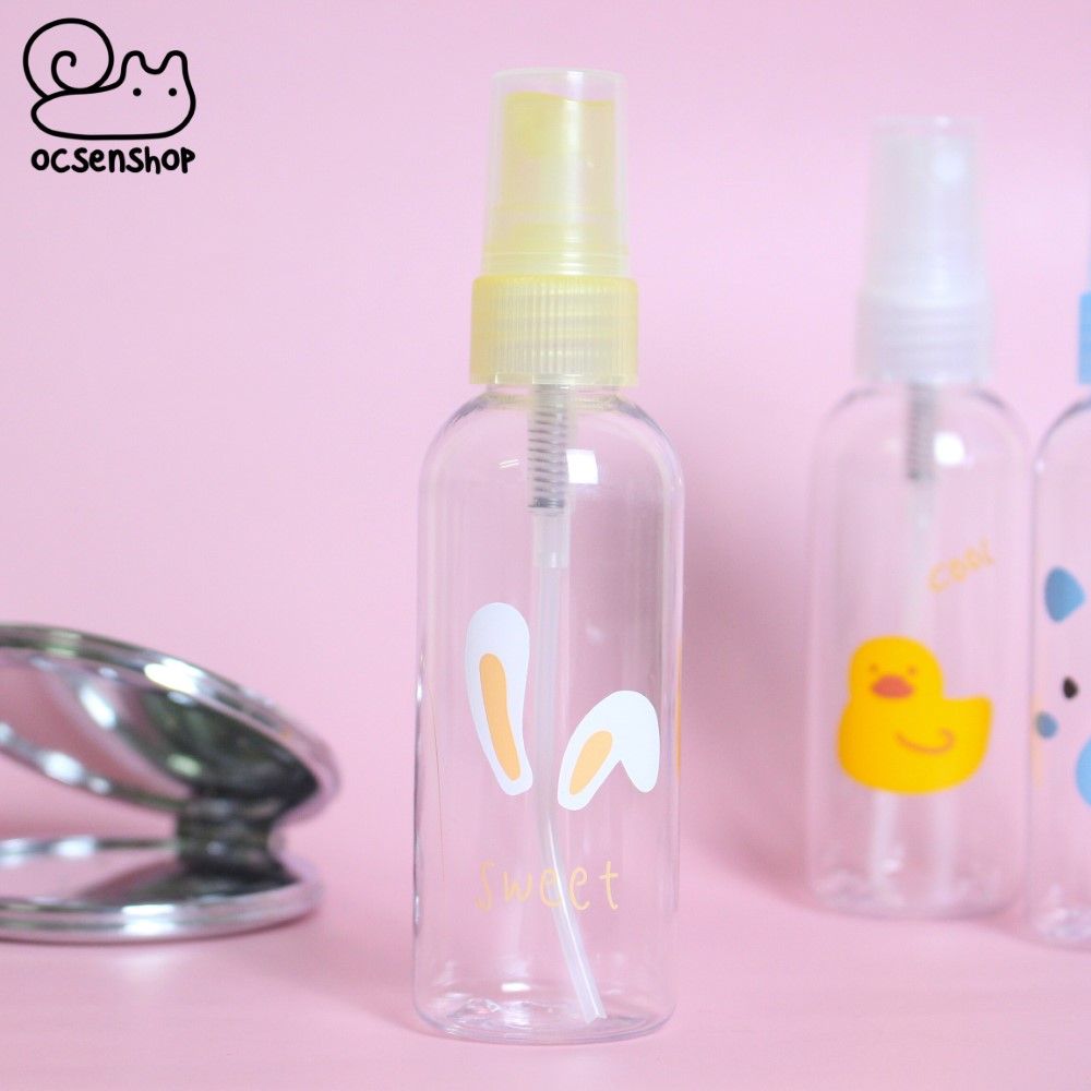 Lọ chiết nhựa mặt động vật (dạng xịt) - 30ml
