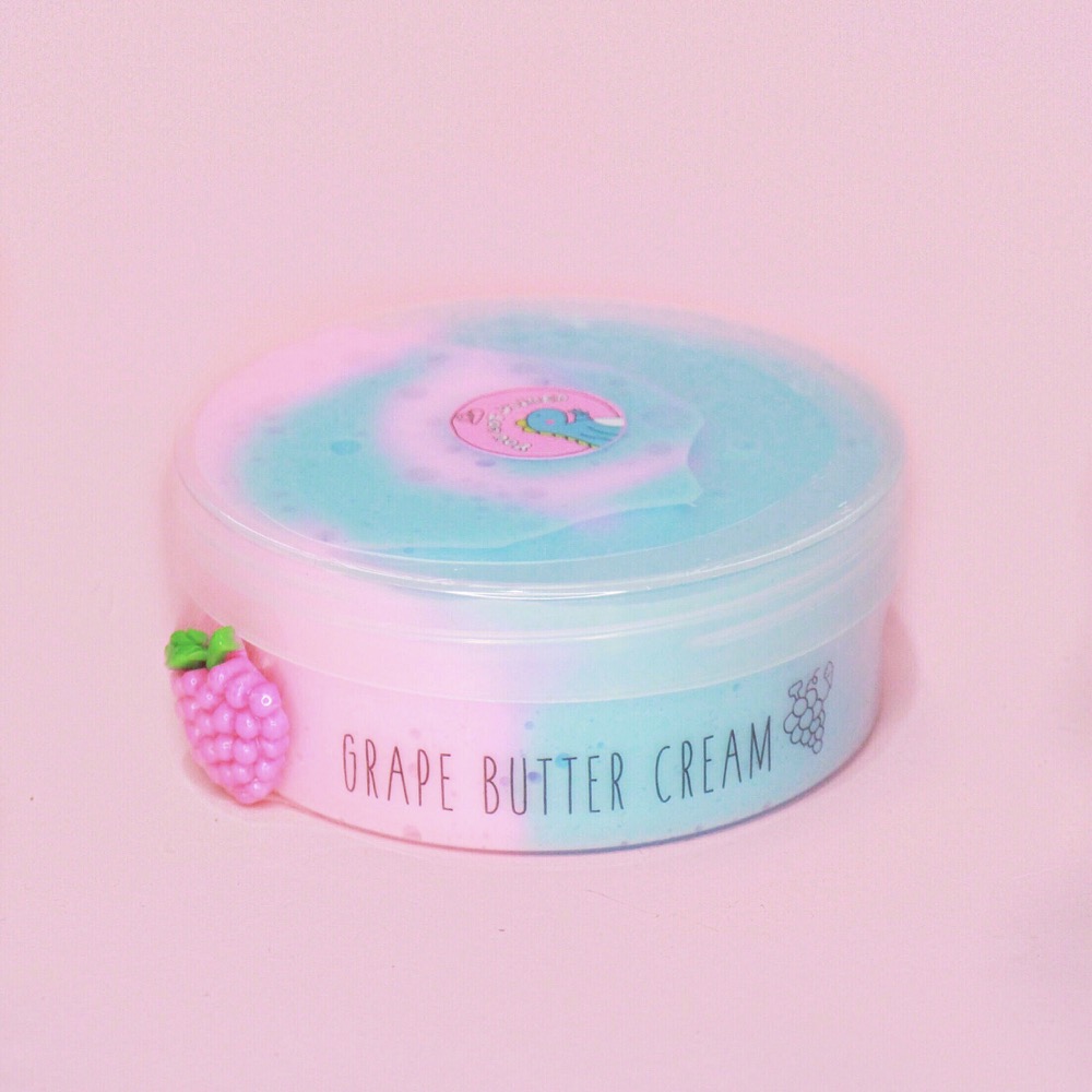 Grape butter cream (Butter slime)