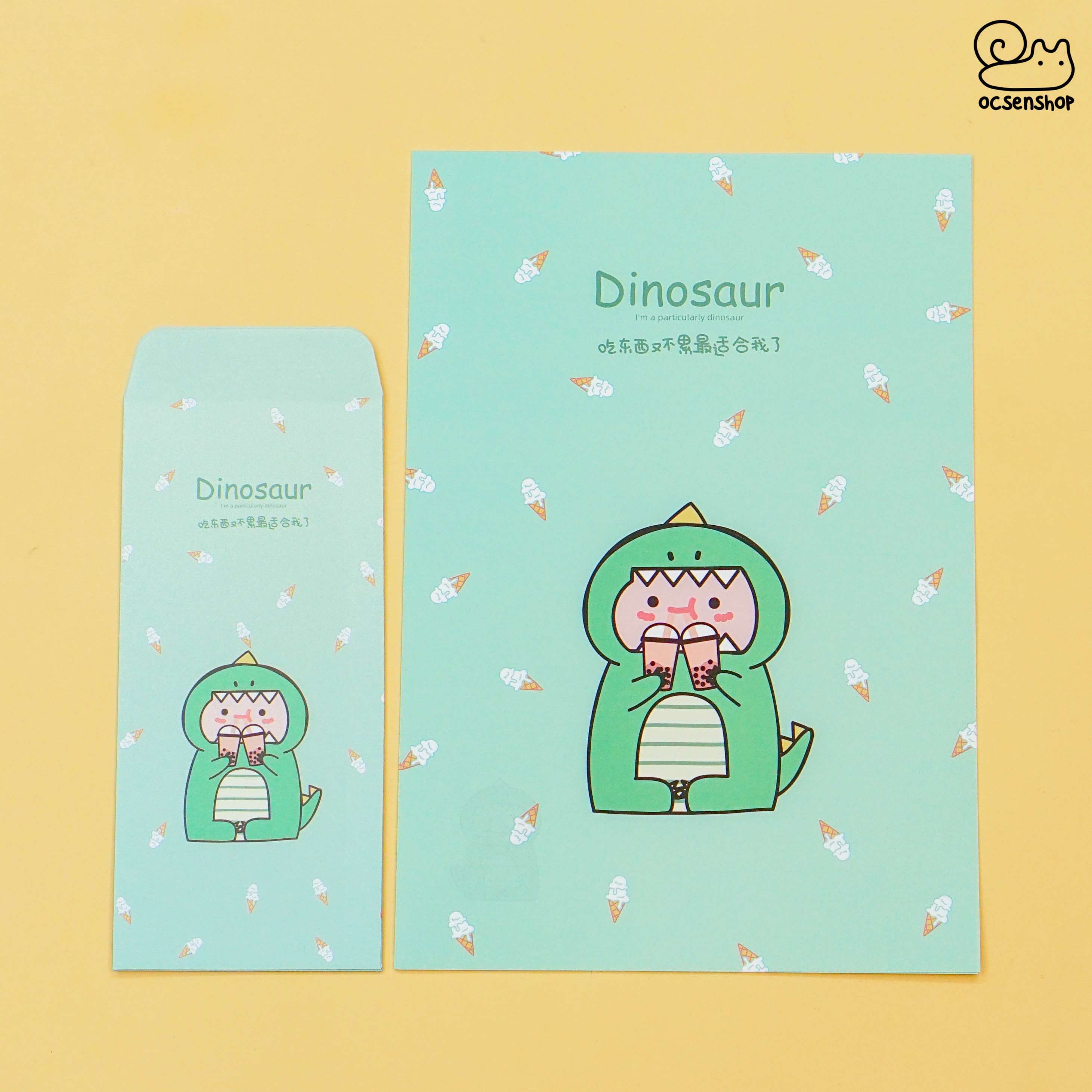 Giấy viết thư Dinosaur