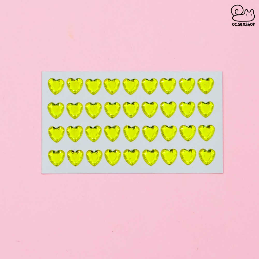 Sticker nổi Trái tim (1 tấm)