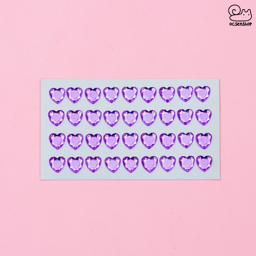 Sticker nổi Trái tim (1 tấm)
