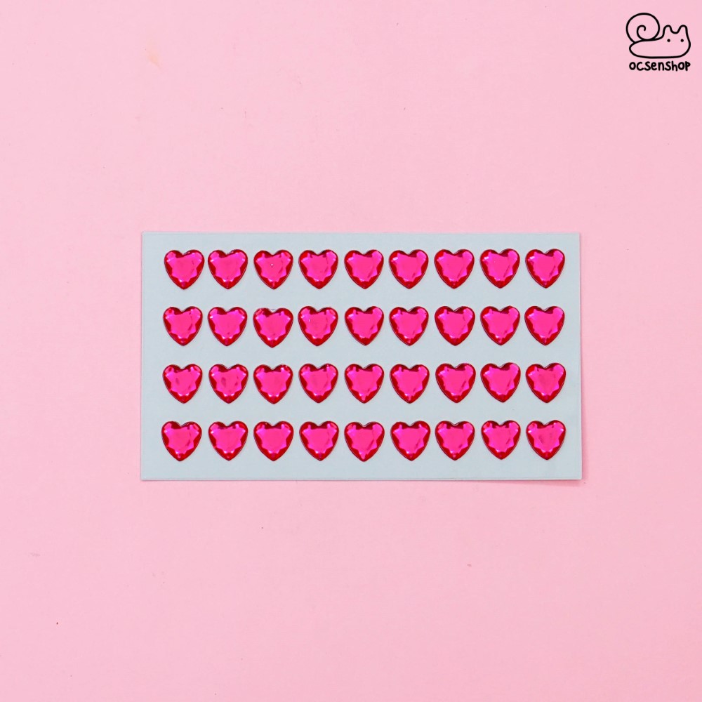 Sticker nổi Trái tim (1 tấm)