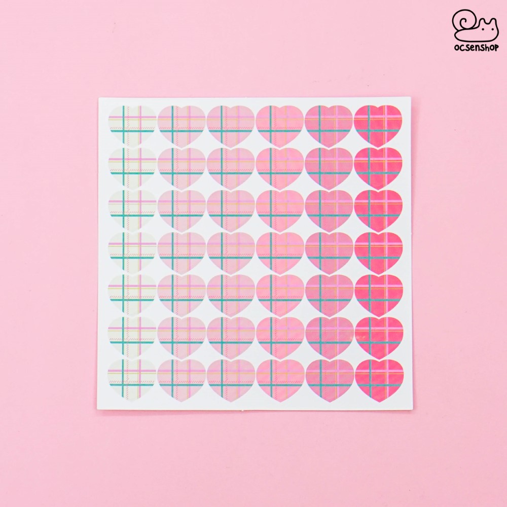 Sticker Trái tim (1 tấm)