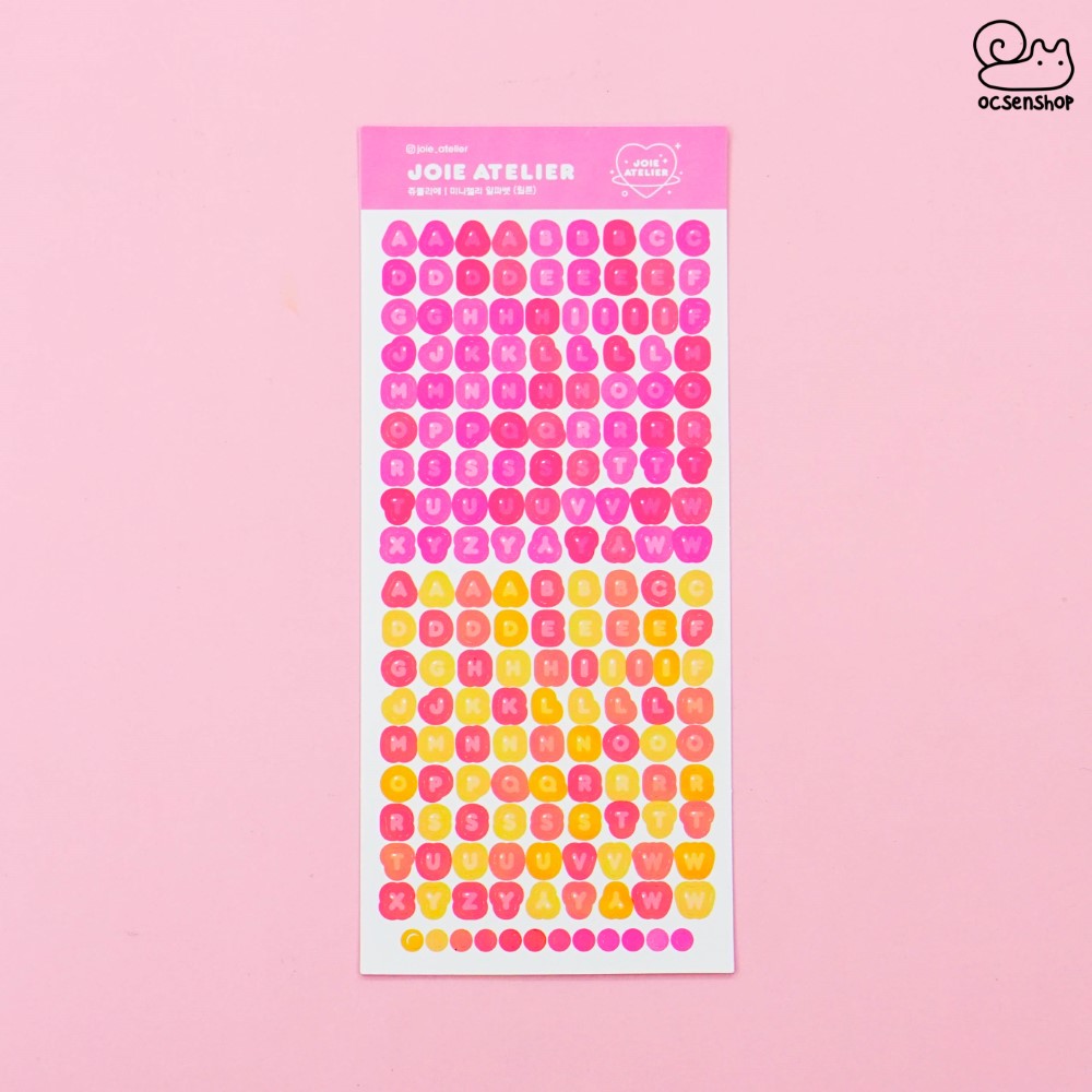 Sticker bàng chữ số Joie (1 tấm)