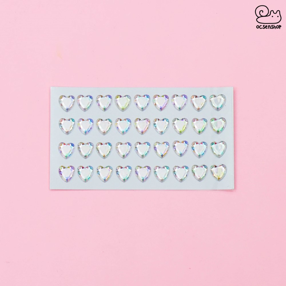 Sticker nổi Trái tim (1 tấm)