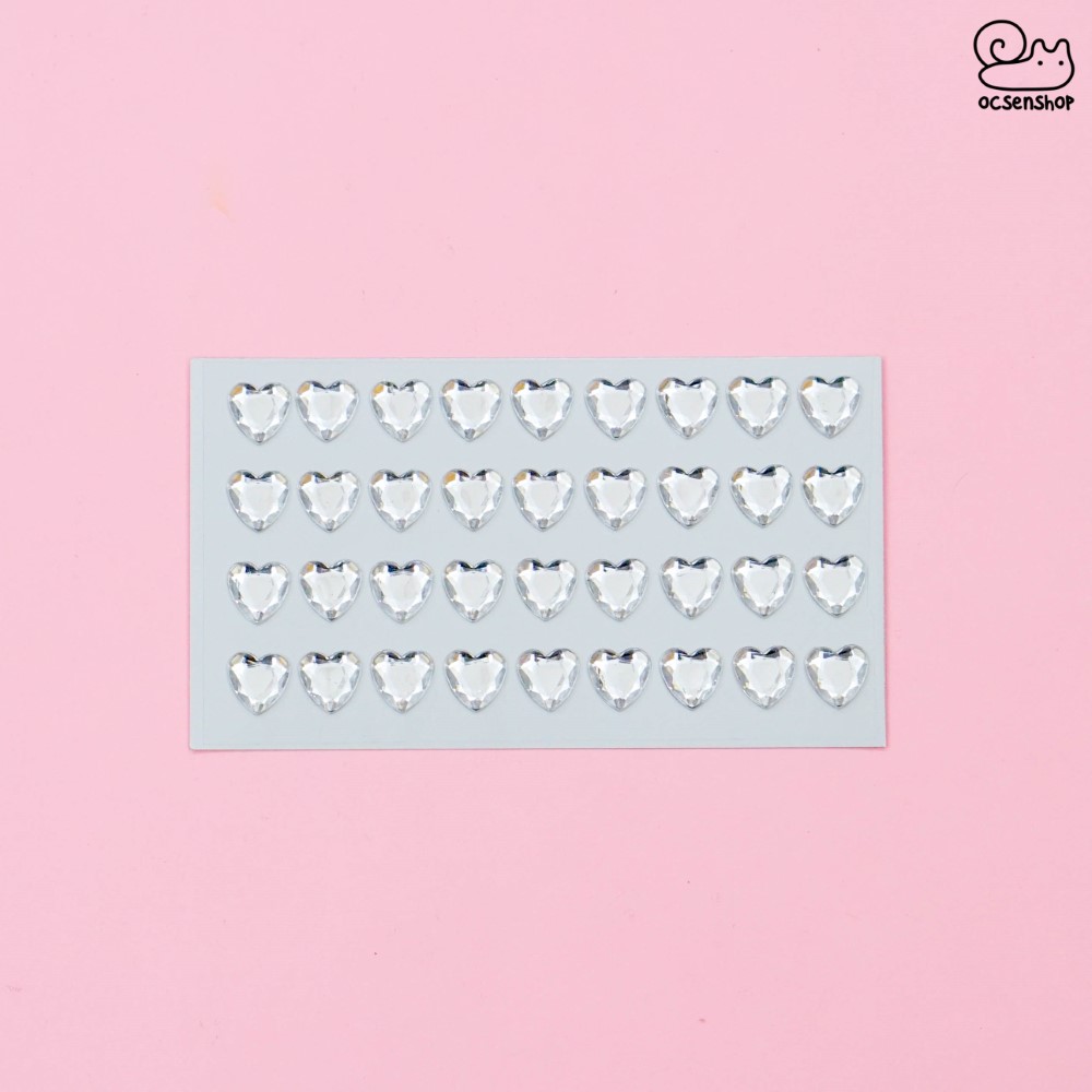 Sticker nổi Trái tim (1 tấm)