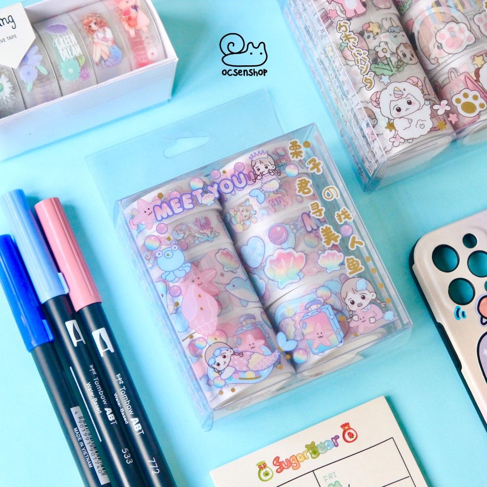Set washitape Em bé (8 cuộn)