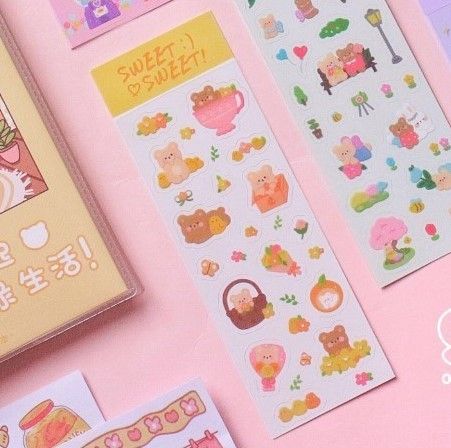 Sticker bảng nhỡ Sweet (1 tấm)