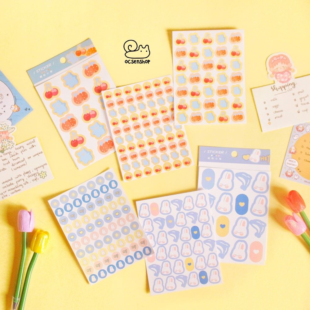 Set sticker Hình (3 tấm)