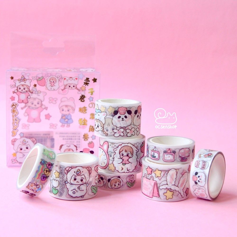 Set washitape Em bé (8 cuộn)