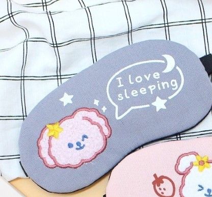 Bịt mắt mặt động vật bông xù