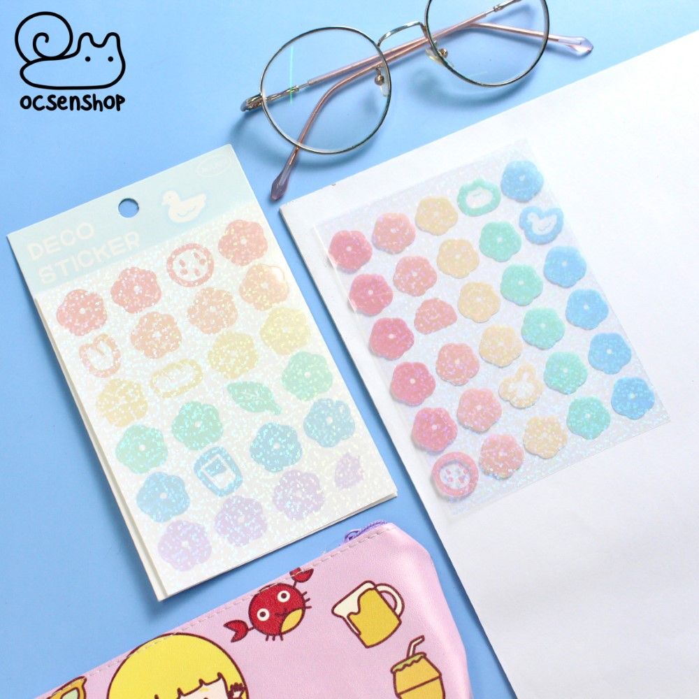Set deco sticker Agugu (2 tấm)