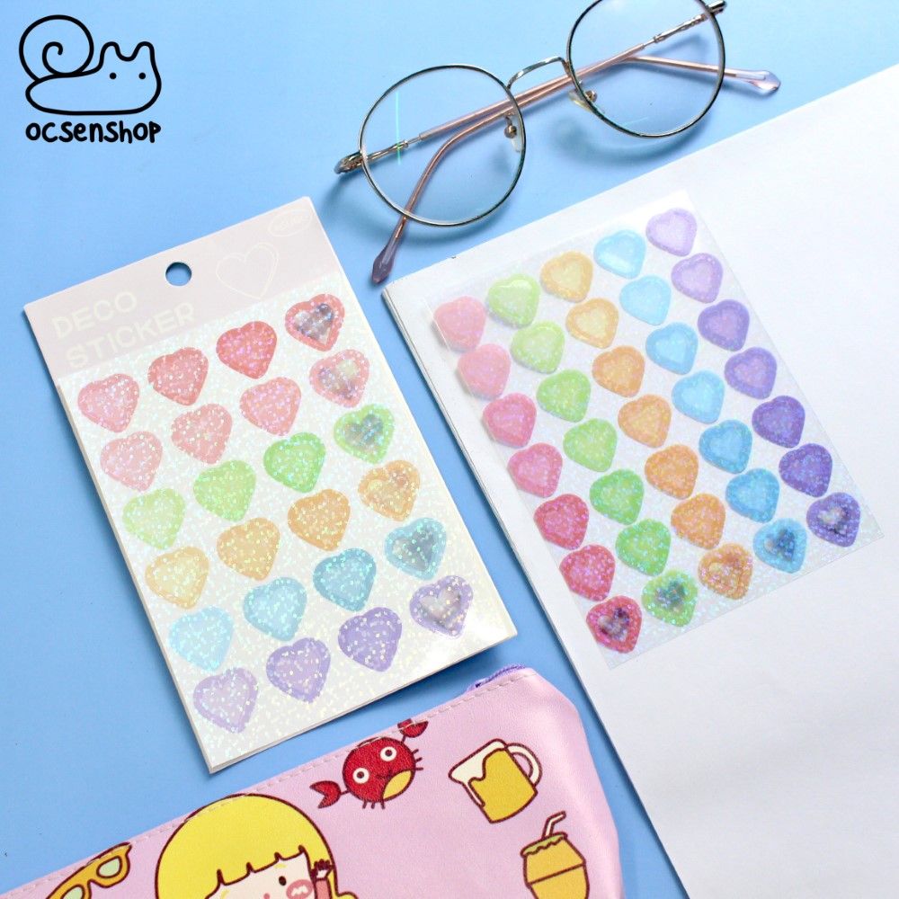 Set deco sticker Agugu (2 tấm)