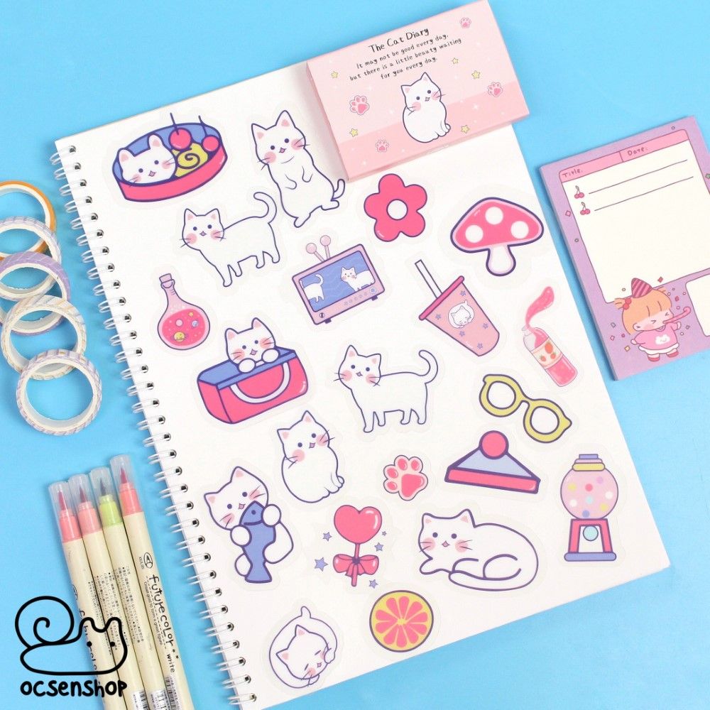 Hộp sticker động vật
