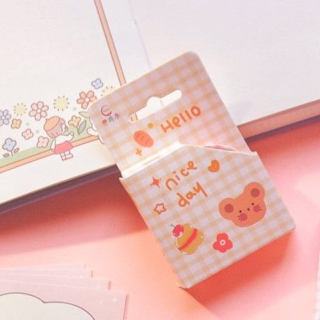 Hộp washitape hình - 1,5cm
