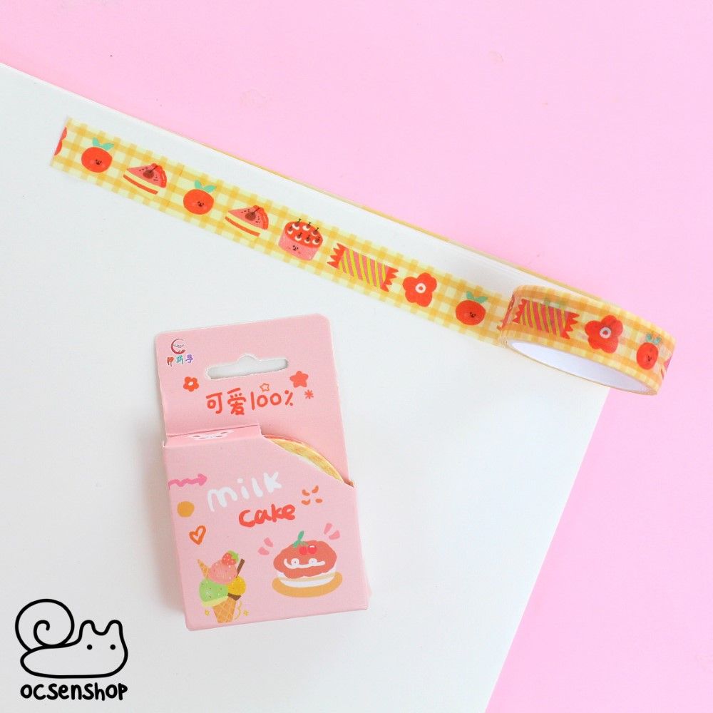 Hộp washitape hình - 1,5cm