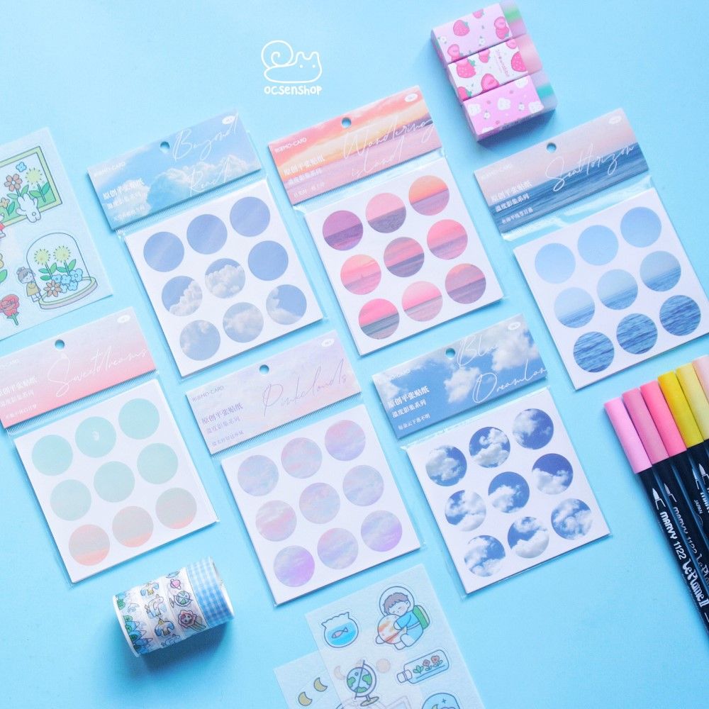 Palette sticker (9 tấm)