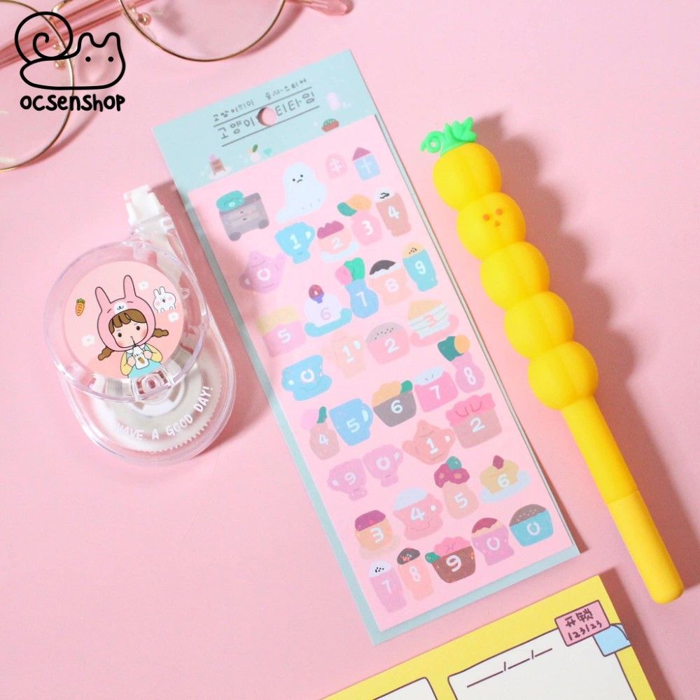 Sticker bảng nhỡ hologram Mèo (1 tấm)