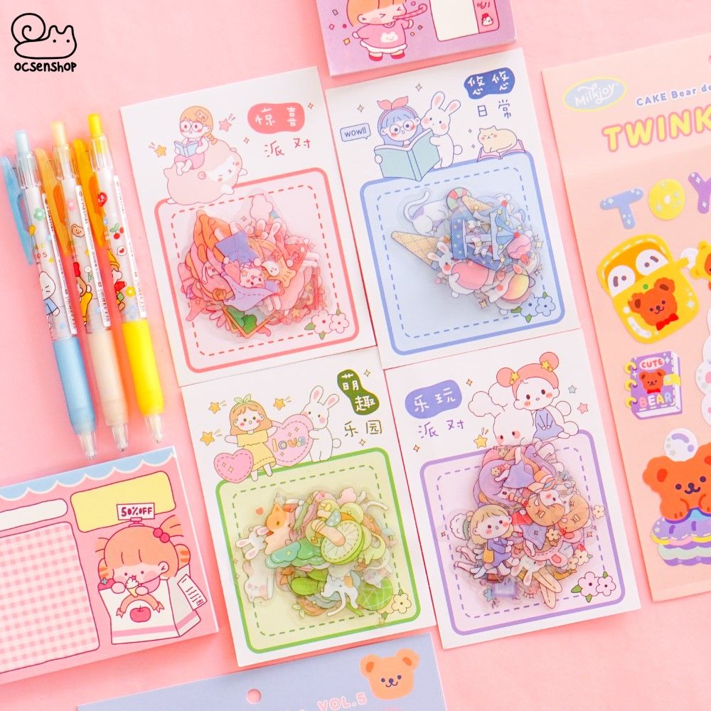 Sticker goi Em be ma hong
