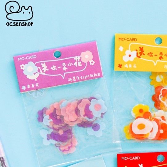 Sticker gói bông hoa