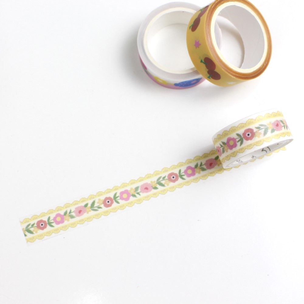 Washitape Flower - 1,5cm