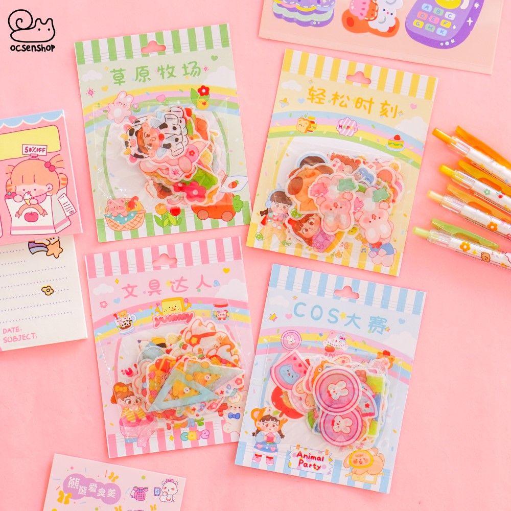 Sticker gói cầu vồng
