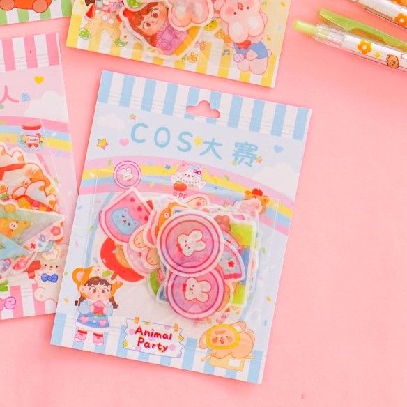 Sticker gói cầu vồng