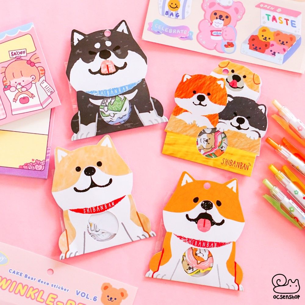 Sticker gói Shibanban