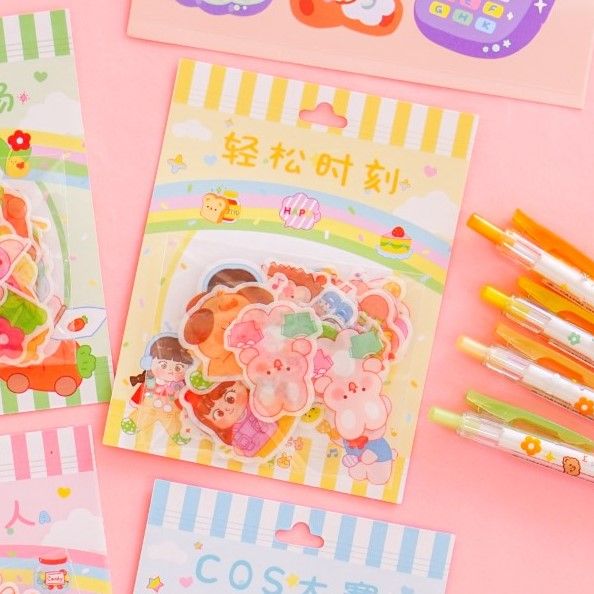 Sticker gói cầu vồng