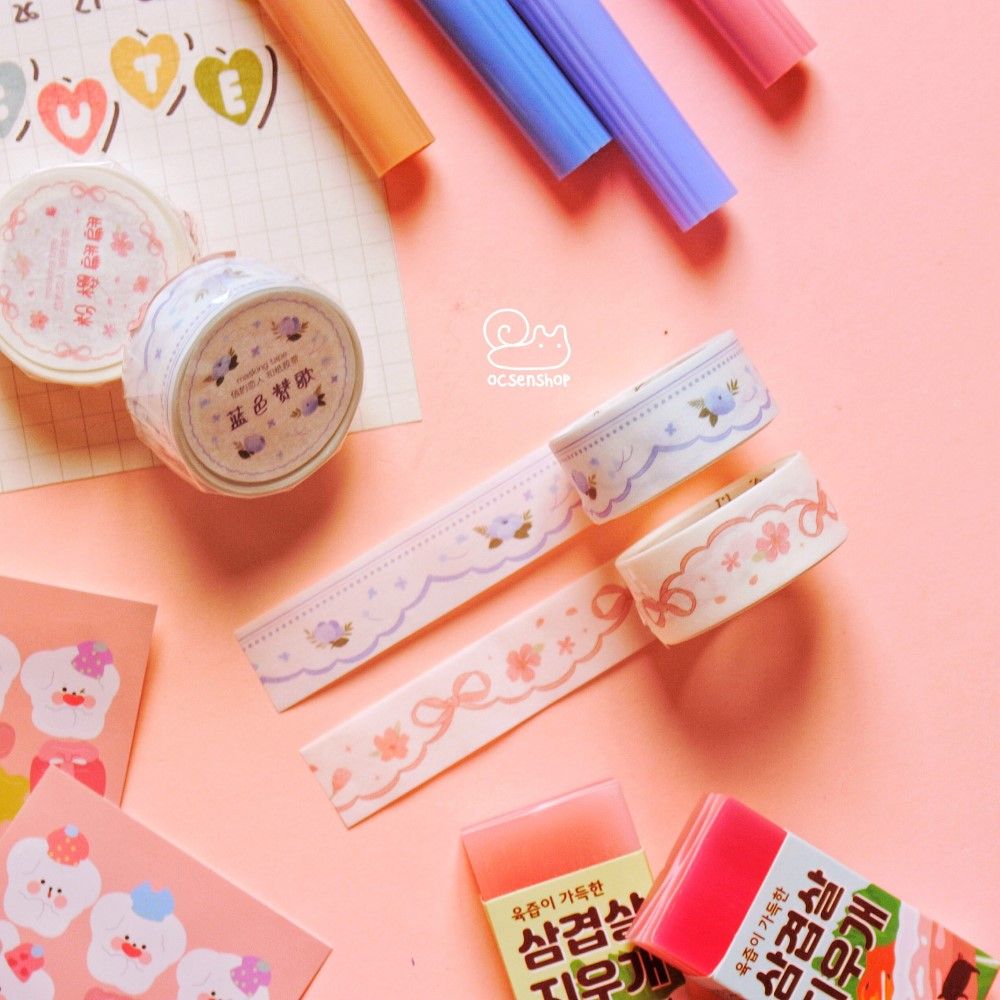 Washitape Flower - 1,5cm