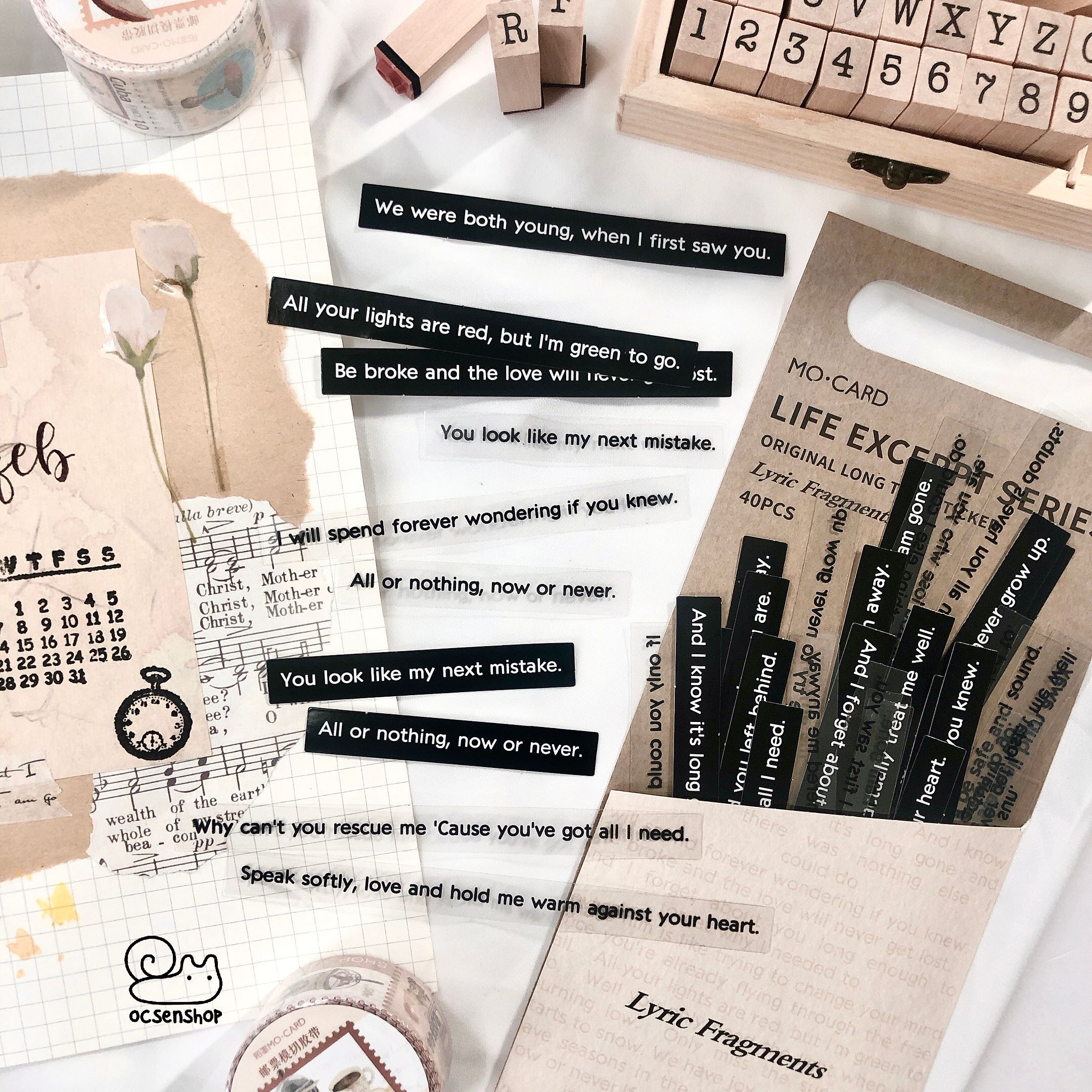 Text sticker (40 tấm)