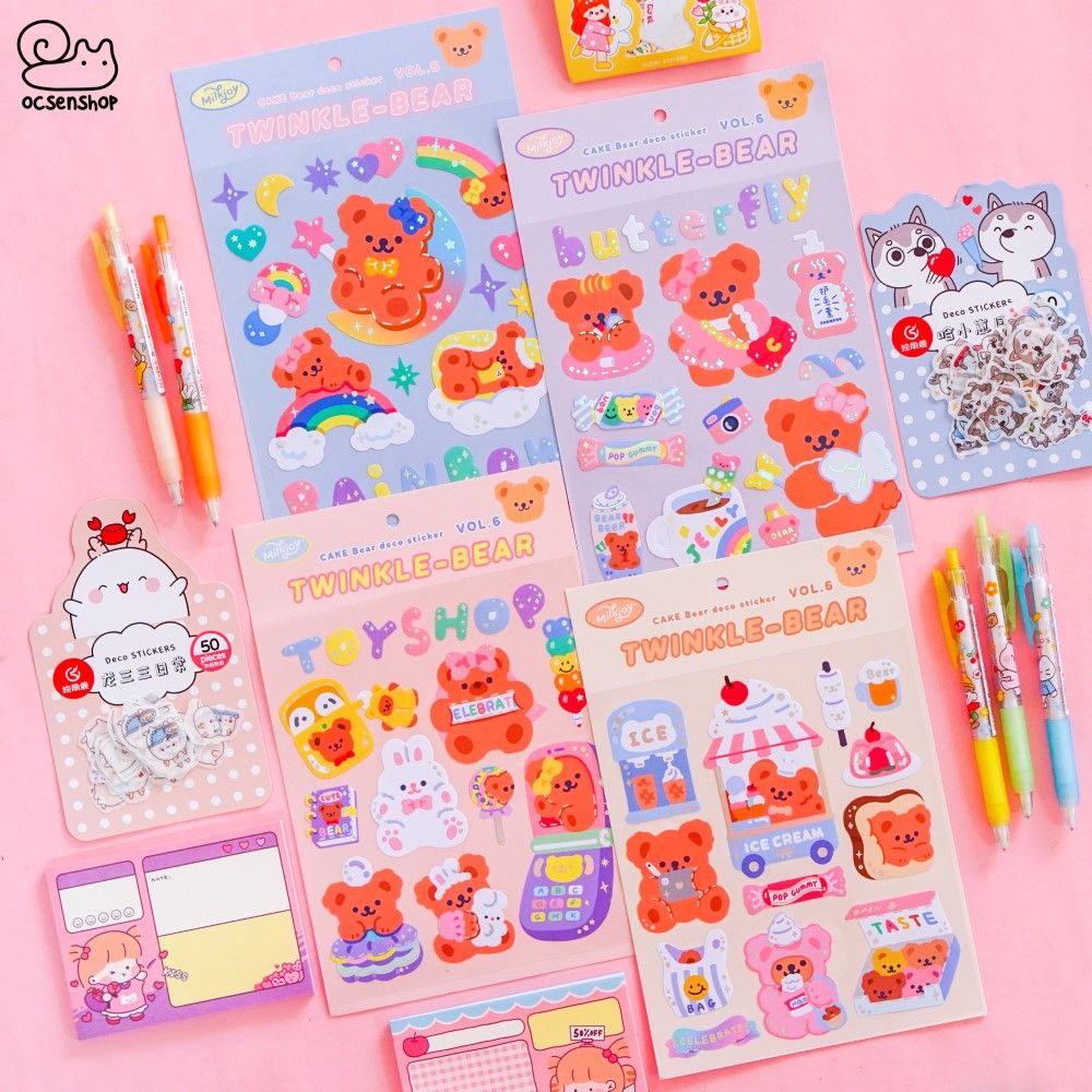 Sticker hologram Twinkle-bear (1 tấm)