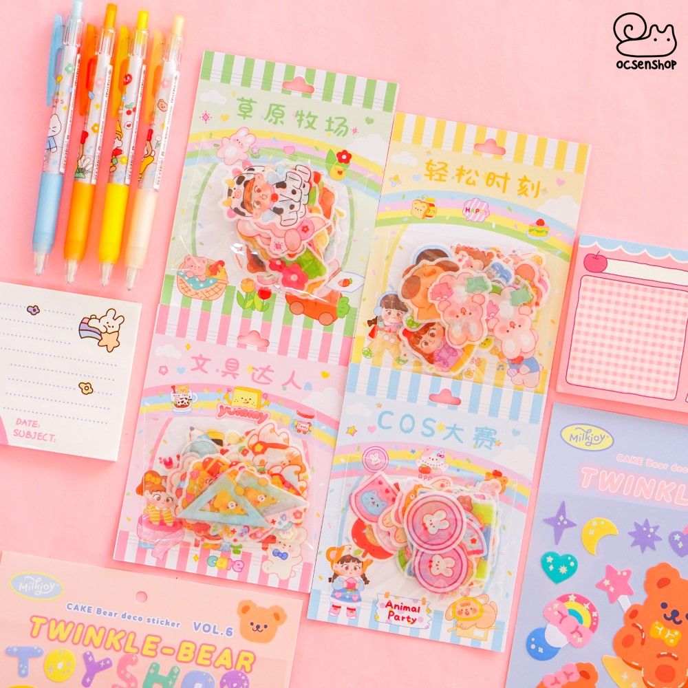 Sticker gói cầu vồng