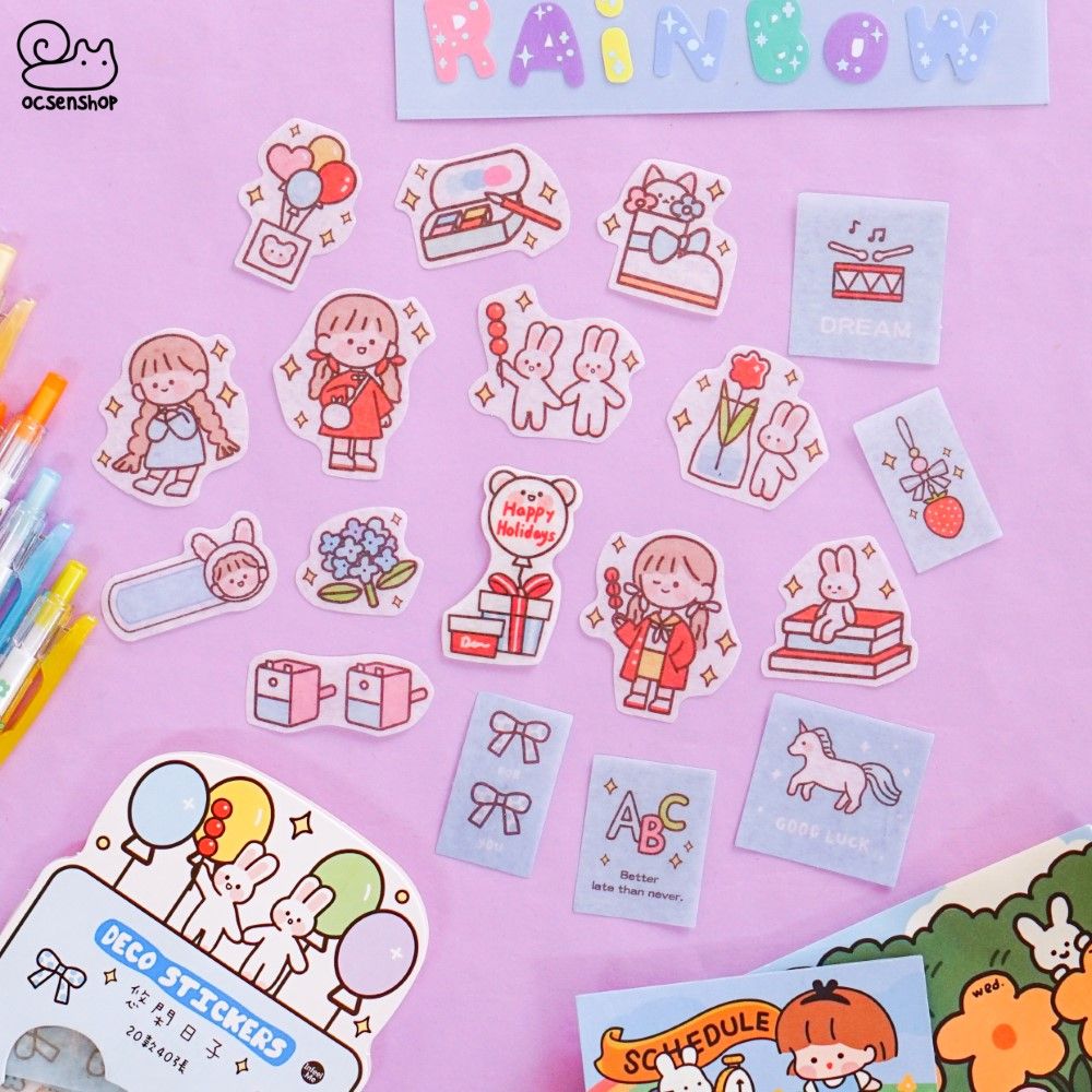 Deco stickers gói em bé