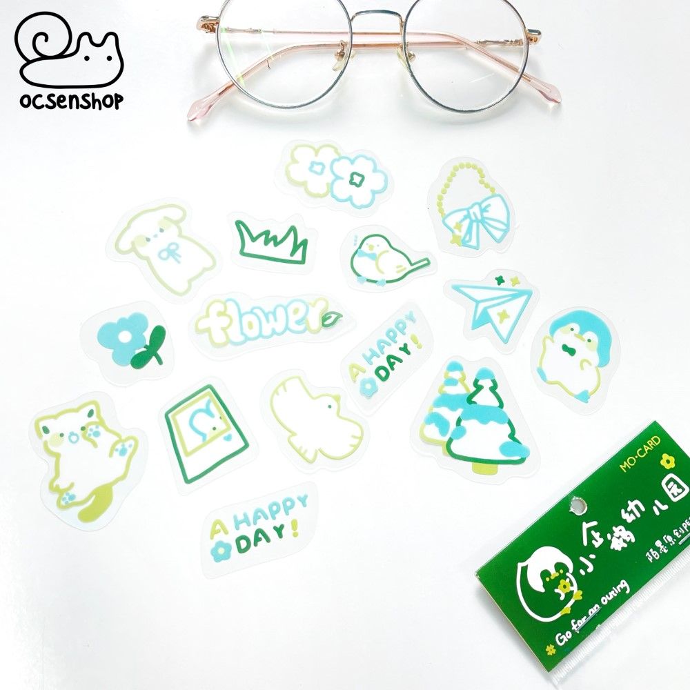 Sticker gói Mo-card động vật