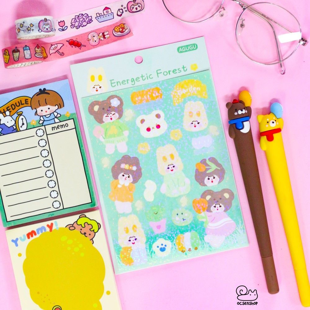 Sticker hologram Agugu (1 tấm)