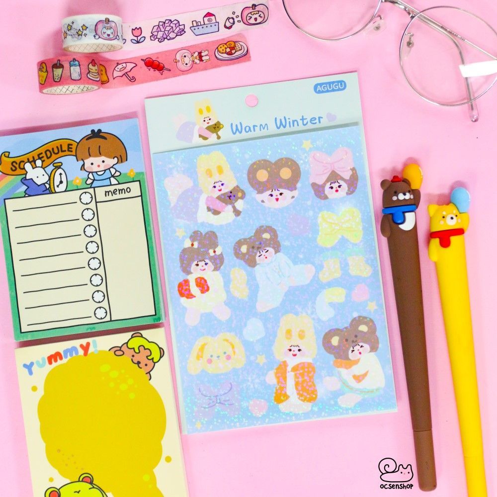 Sticker hologram Agugu (1 tấm)