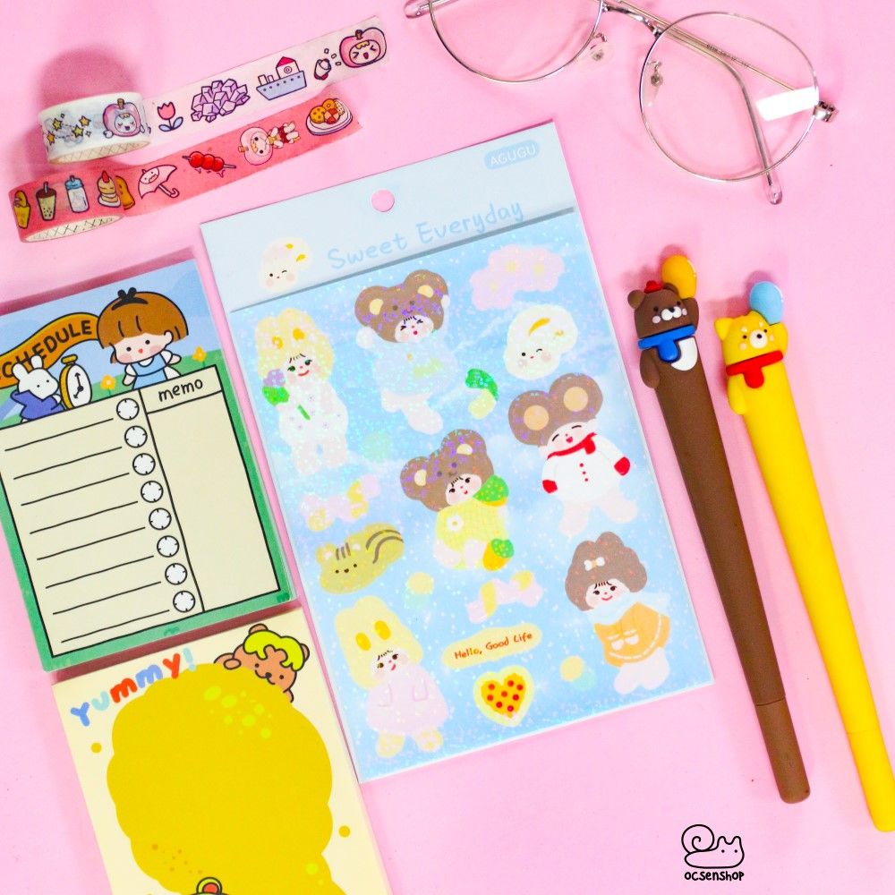 Sticker hologram Agugu (1 tấm)