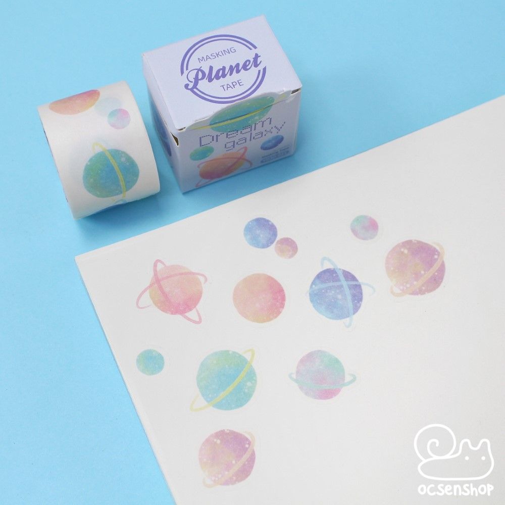 Sticker dạng cuộn Planet - 3cm