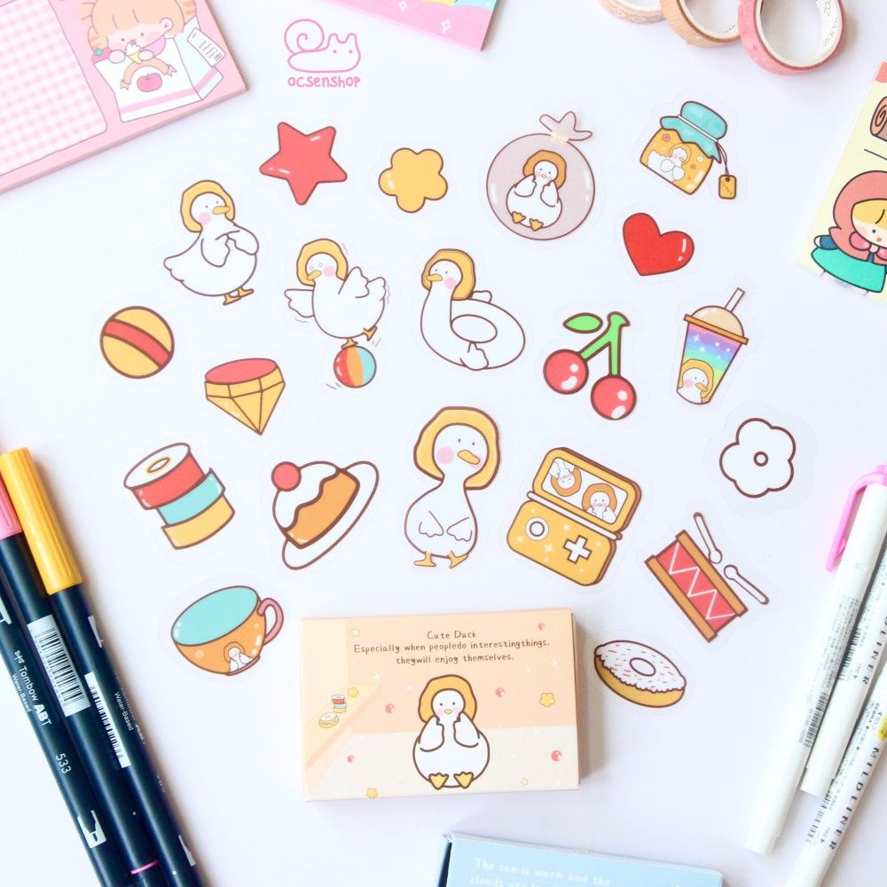 Hộp sticker động vật