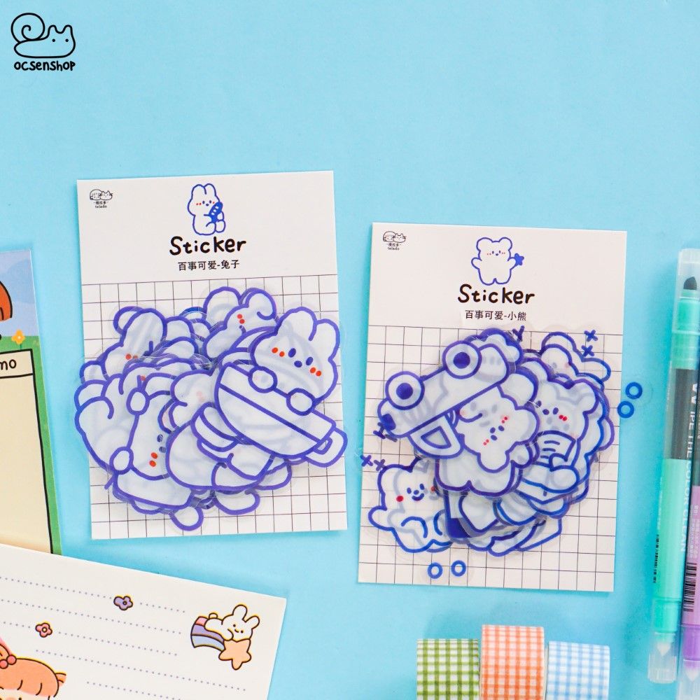 Sticker gói Telado động vật