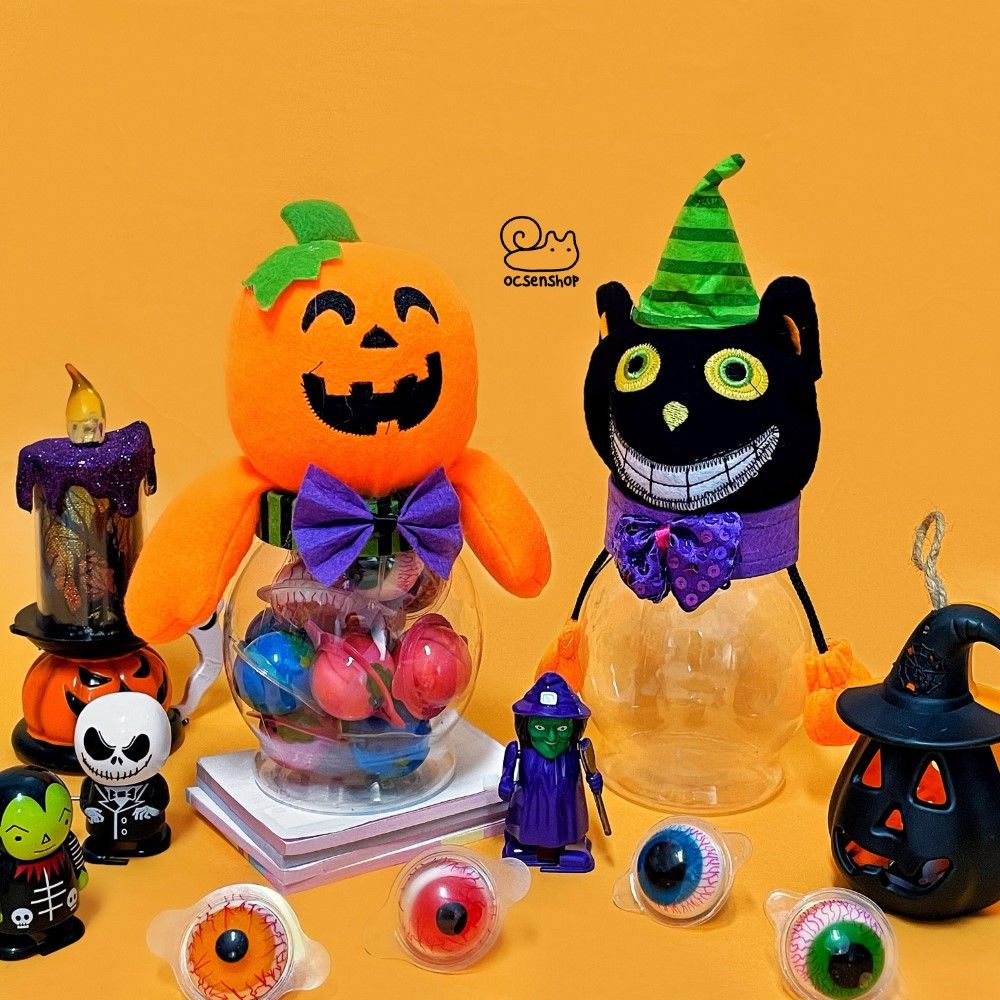 Hộp đựng kẹo Halloween