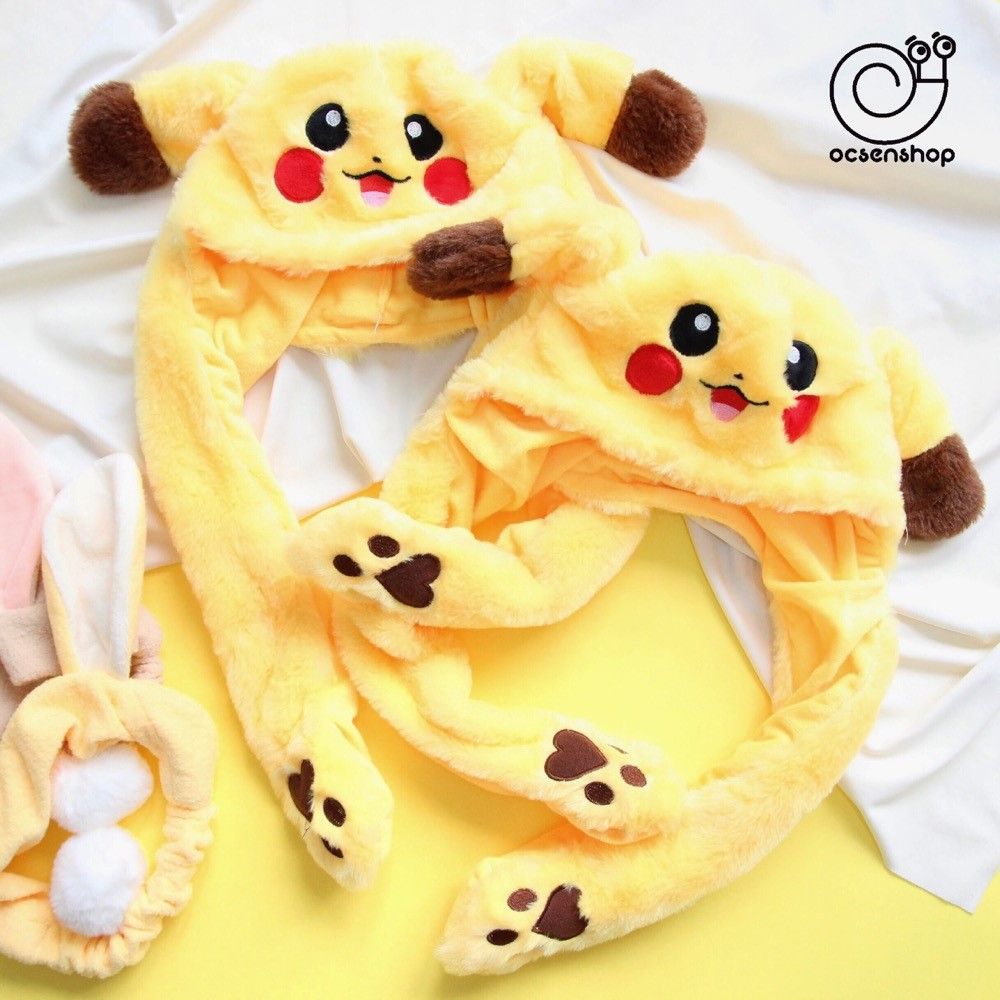 Mũ bông Pikachu